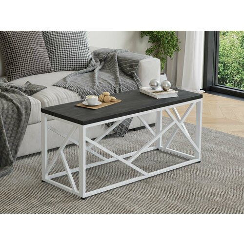 Журнальный столик Айсберг Лофт 04 белыйсеверное дерево темное 5990₽