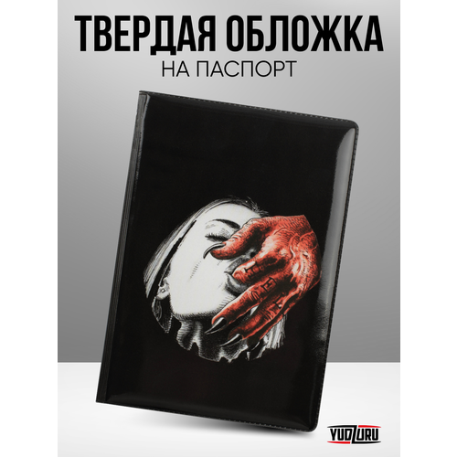 Обложка для паспорта YUDZURU, черный