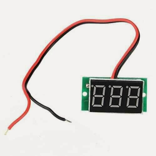 Изображение товара Вольтметр 0.36" 3.5-32VDC, синий