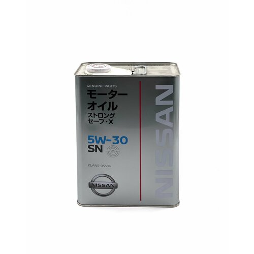 Масло моторное Nissan SN 5w-30, синтетическое 4л