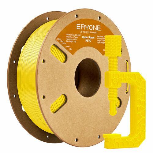 Petg HS пластик Eryone High Speed желтый непрозрачный 1,75 мм 1 кг желтый, yellow