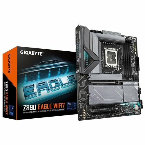 Материнская плата Gigabyte Z890 EAGLE WIFI7 LGA1851 Intel Z890 ATX RTL Z890 EAGLE WIFI7 27761₽