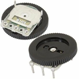 Потенциометр B103 10K 3Pin 16x2 (RUICHI)