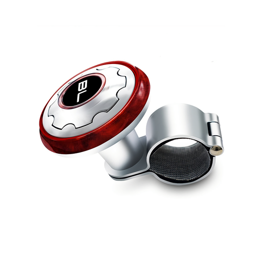 Автомобильная ручка-лентяйка Goods Retail, для руля, металл, красная, универсальная, 1 шт.