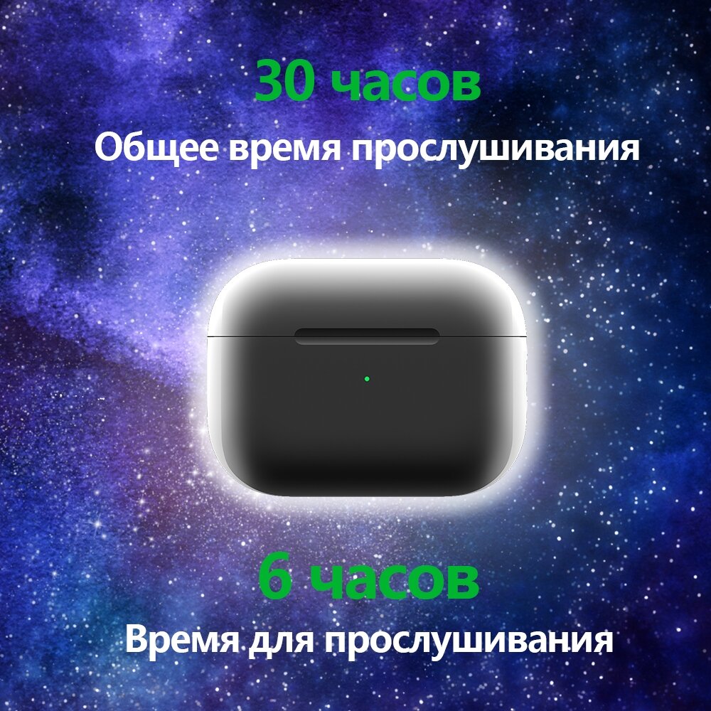 Беспроводные наушники A Pods Pro 2 Bluetooth c шумоподавлением для iPhone и Android — фото 1