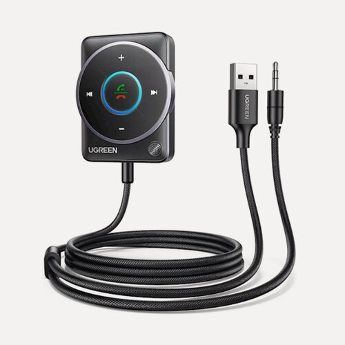 Изображение товара Bluetooth-адаптер Ugreen CM723 Car Bluetooth 5.3 Receiver Audio Adapter black