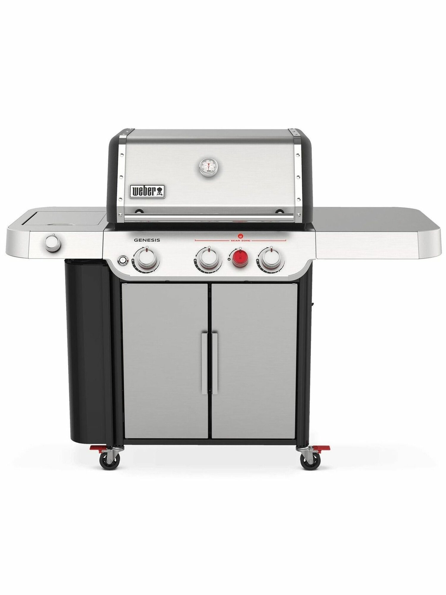 Газовый гриль Weber Genesis S-335 нерж. сталь (Европейская версия)