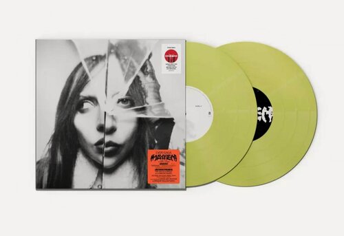 Изображение товара Lady Gaga - Mayhem (Yellow USA Etched Limited Edition) Редкая, Желтая Виниловая Пластинка c Гравировкой + Бонусная Песня + Постер, из США от Леди Гага, Фиты: Bruno Mars, Gesaffelstein