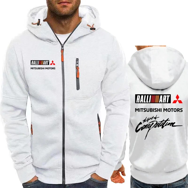 Толстовка спортивная Mitsubishi размер XL  серый