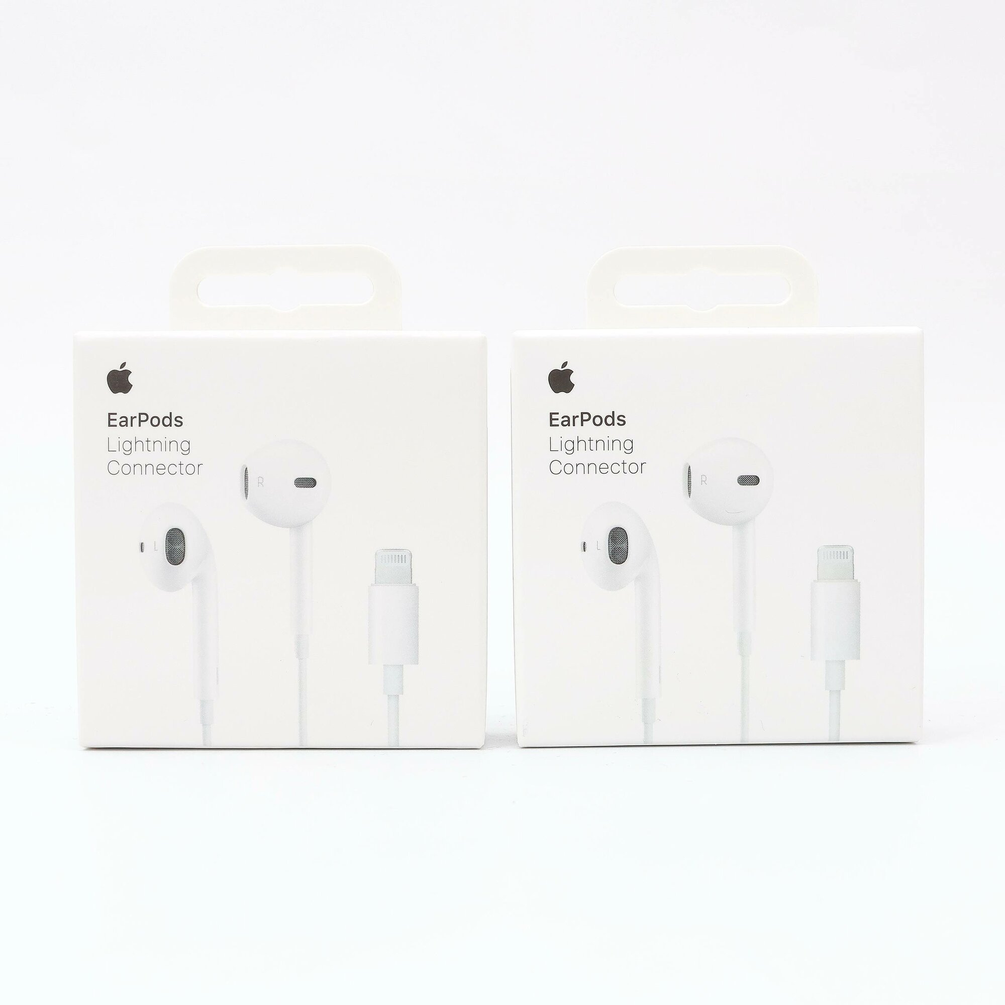 Проводные наушники оргиналь с разъемом Lightning, для смартфонов iPhone, lightning, проводные, Белый — фото 1
