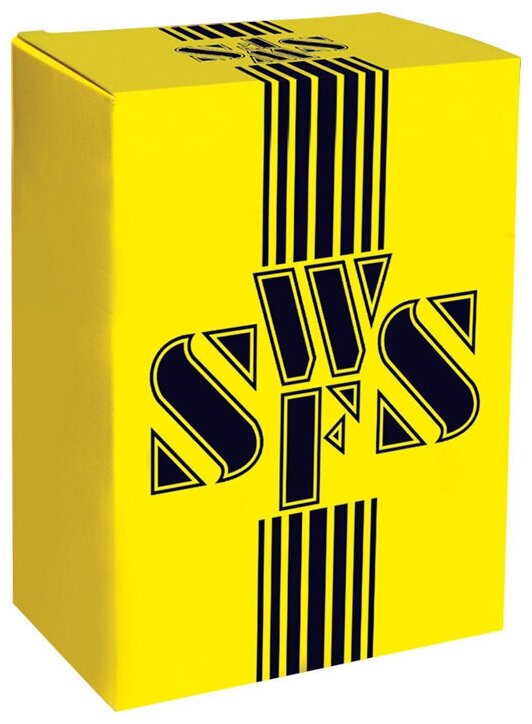 Саморез SWFS ZY 3,8х35мм, желтопассивированный по дереву, 1000шт (крупная резьба) - фото №1