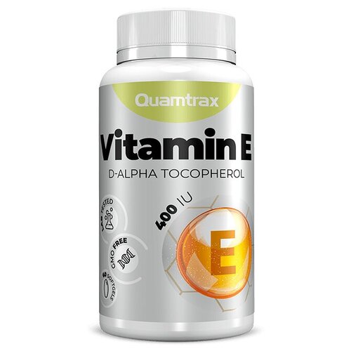 Quamtrax Nutrition Витамины Quamtrax Nutrition Vitamin E 400 МЕ, 60 капс