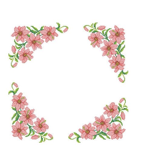 фото Набор для вышивки каролинка арт. кксн-011(бязь) нежность 45х45 см