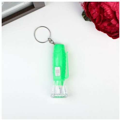 фото Фонарик свет на кольце "пузатый с держателем" светит yyc-928 микс 7х2,2х2,2 см (12 шт) нет бренда