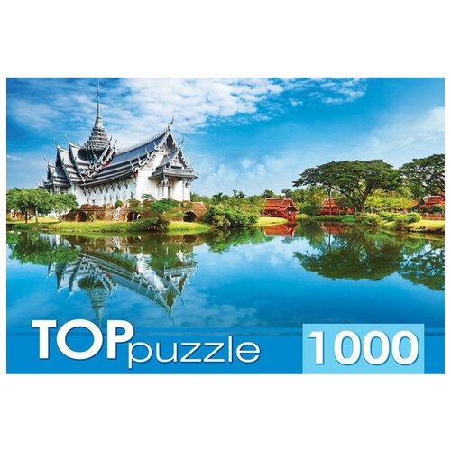 пазлы 1000 toppuzzle таиланд дворец санпхет прасат Пазлы Рыжий кот 1000 деталей, TOP puzzle Таиланд, Дворец Санпхет Прасат (ГИТП1000-2151)