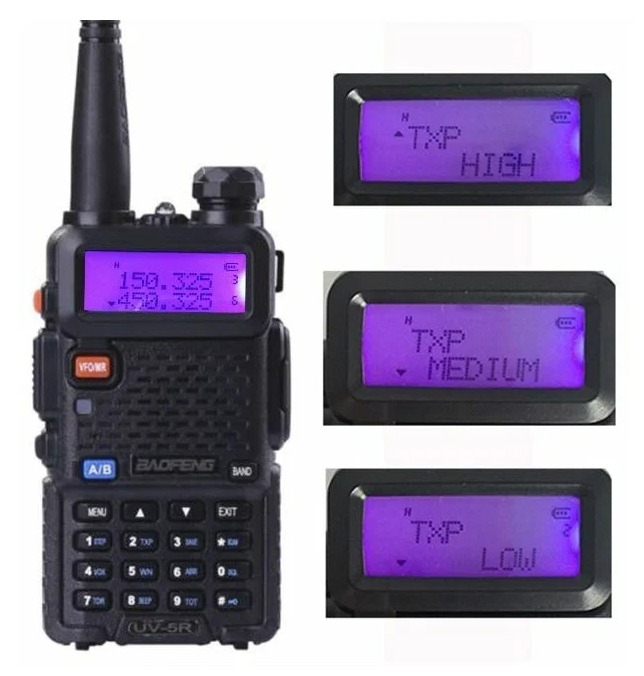 Рация BAOFENG UV-5R 8w 3 режима - фото №8