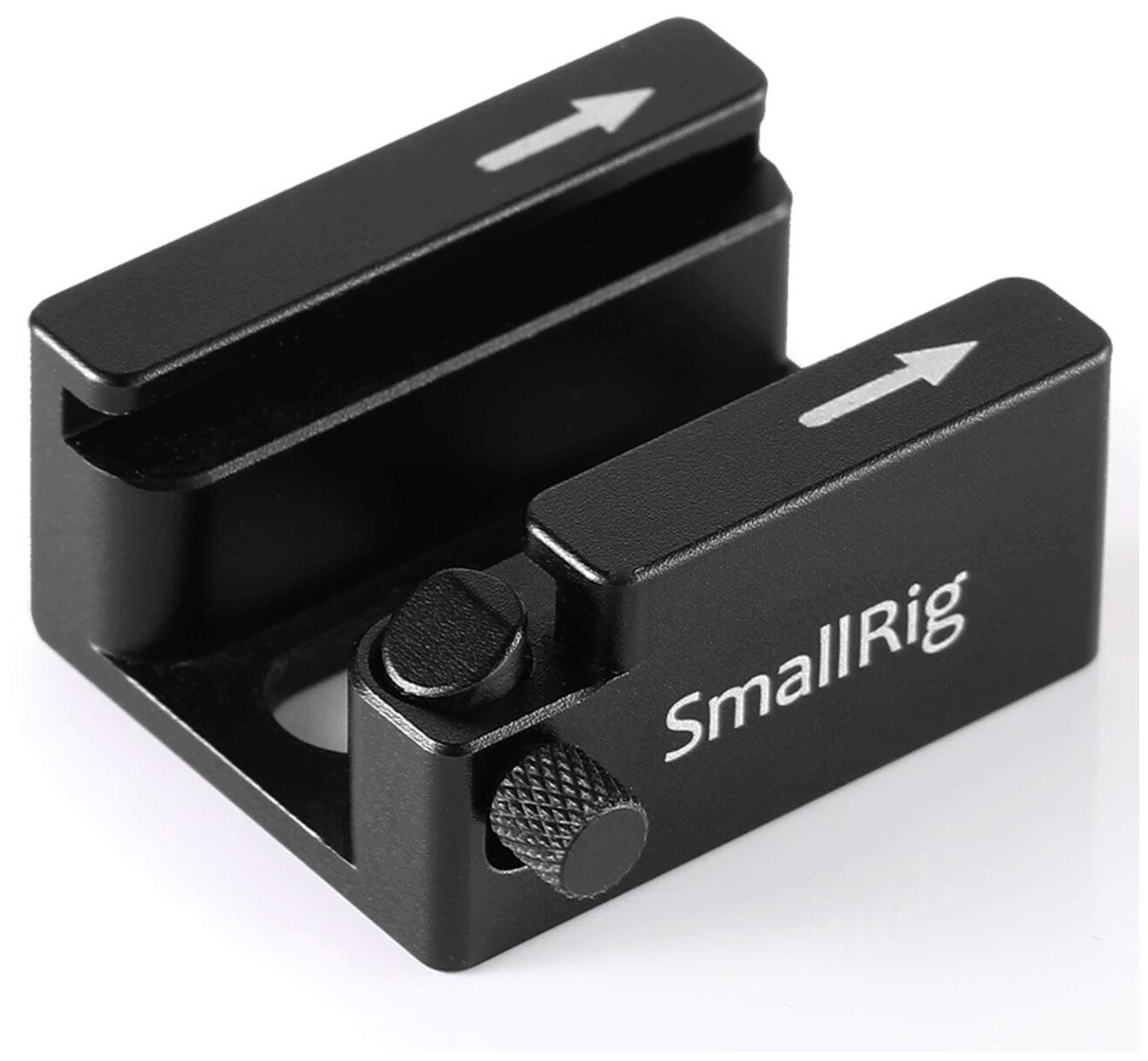 Адаптер SmallRig BUC2260B «холодный башмак» на 2 винта 1/4", с фиксатором