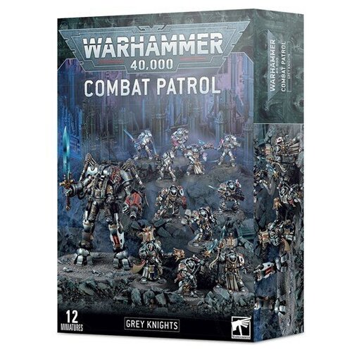 Набор пластиковых моделей Warhammer 40000 Combat Patrol: Grey Knights набор пластиковых моделей warhammer 40000 combat patrol chaos daemons