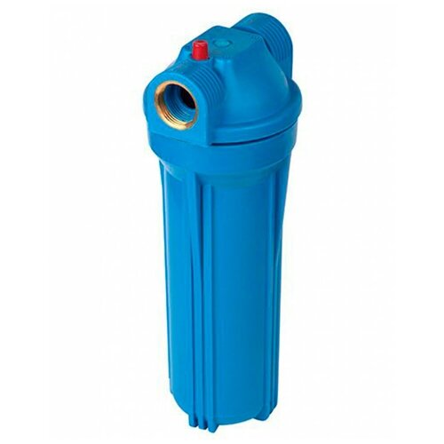 Фильтр магистральный для холодной воды, без картриджа (синий корпус 10
