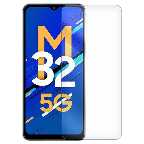 Стекло защитное гибридное Krutoff для Samsung Galaxy M32 5G (M326)
