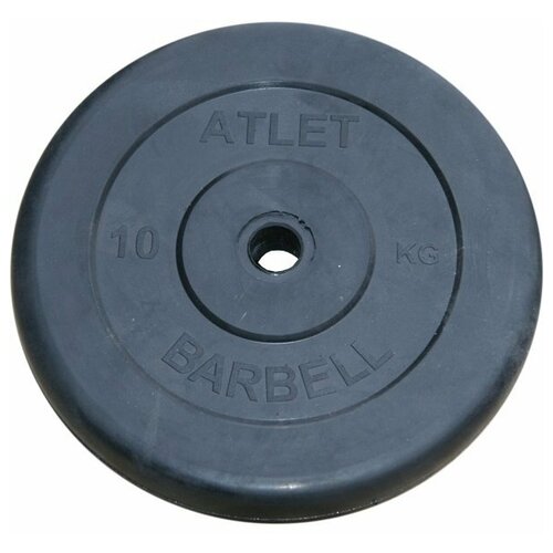 фото Диски обрезиненные mb-atlet b26-10 mb barbell