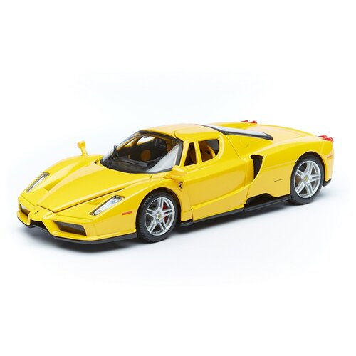 Легковой автомобиль Bburago Ferrari Enzo (18-26006) 1:24, 19 см, желтый машина bburago 1 43 ferrari f50 18 31108w