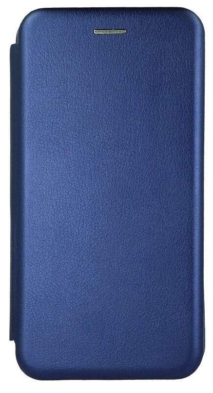 Чехол - книжка синий для Samsung Galaxy A22 / M22 / M32 (A225/ M225) 4G 2021 с магнитным замком, подставкой и отделением для карт