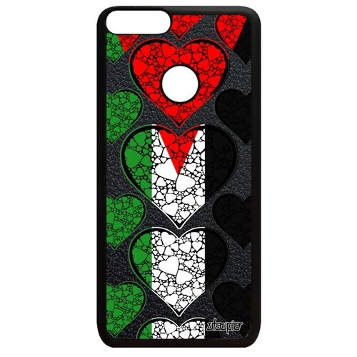 фото Чехол на смартфон // huawei p smart 2018 // "флаг палестины с сердцем" страна стиль, utaupia, цветной