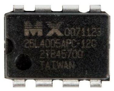 Оборудование и детали для ремонта электроники / Флеш память FLASH MXIC MX25L4005APC-12G MXM SOP-8