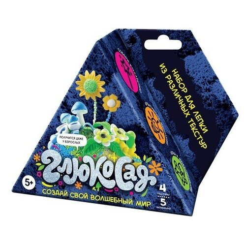 Глюкосад C084Y Игрушка из пластичных масс: легкий пластилин: малый синий набор