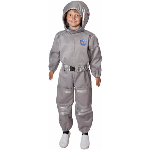 фото Костюм космонавт серый детский vi92016, 128-134 см вини