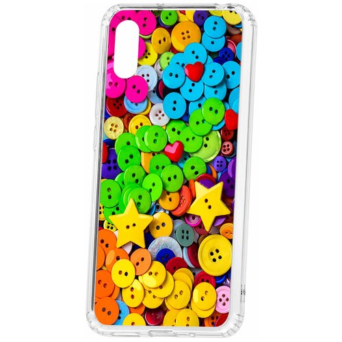 фото Чехол на xiaomi redmi 9a kruche print пуговки / чехол для xiaomi / чехол с рисунком / чехол с принтом / чехол для ксяоми / чехол для хаоми / бампер на сяоми / чехол накладка для ксяоми / противоударная накладка для xiaomi redmi mi / защита для redmi / защита на mi / cиликоновый чехол для xiaomi redmi / пластиковый чехол на ксиаоми / защитный чехол для хаоми / чехольчик / защита телефона / ударопрочный чехол кruче