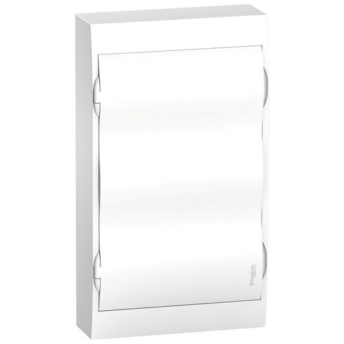 фото Щит распределительный навесной белый дверь белая на 36 модулей ip40 easy9 schneider electric