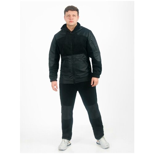 фото Костюм мужской crosssport кму-013 (46, черный)