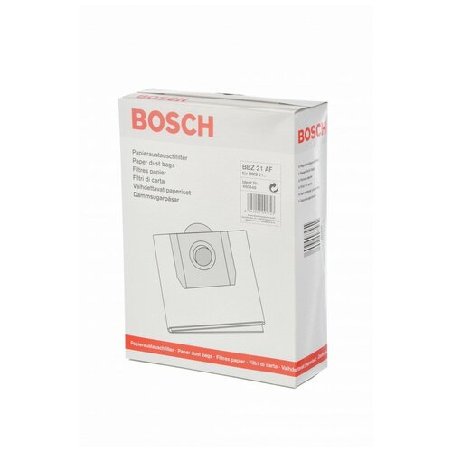 Бумажные мешки для пылесоса BOSCH 00460448 BMZ21AF для моделей BMS, тип 