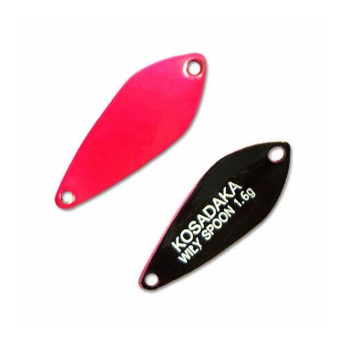 Kosadaka Блесна колеблющаяся KOSADAKA TROUT POLICE WILY SPOON ( 1,6гр/A16) блесна spro trout master incy spoon violet 2 5г