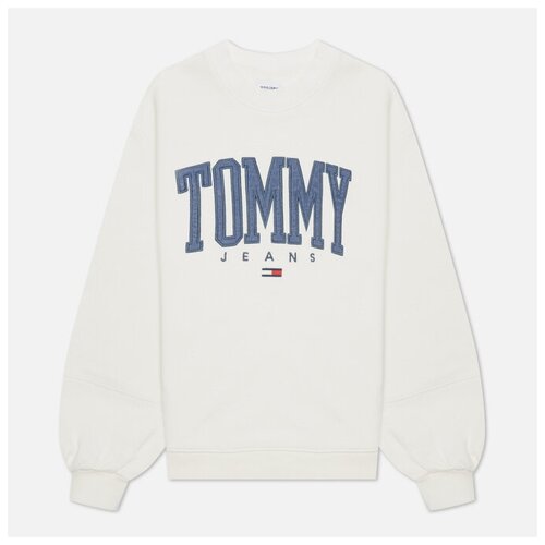 фото Женская толстовка tommy jeans abo collegiate crew neck