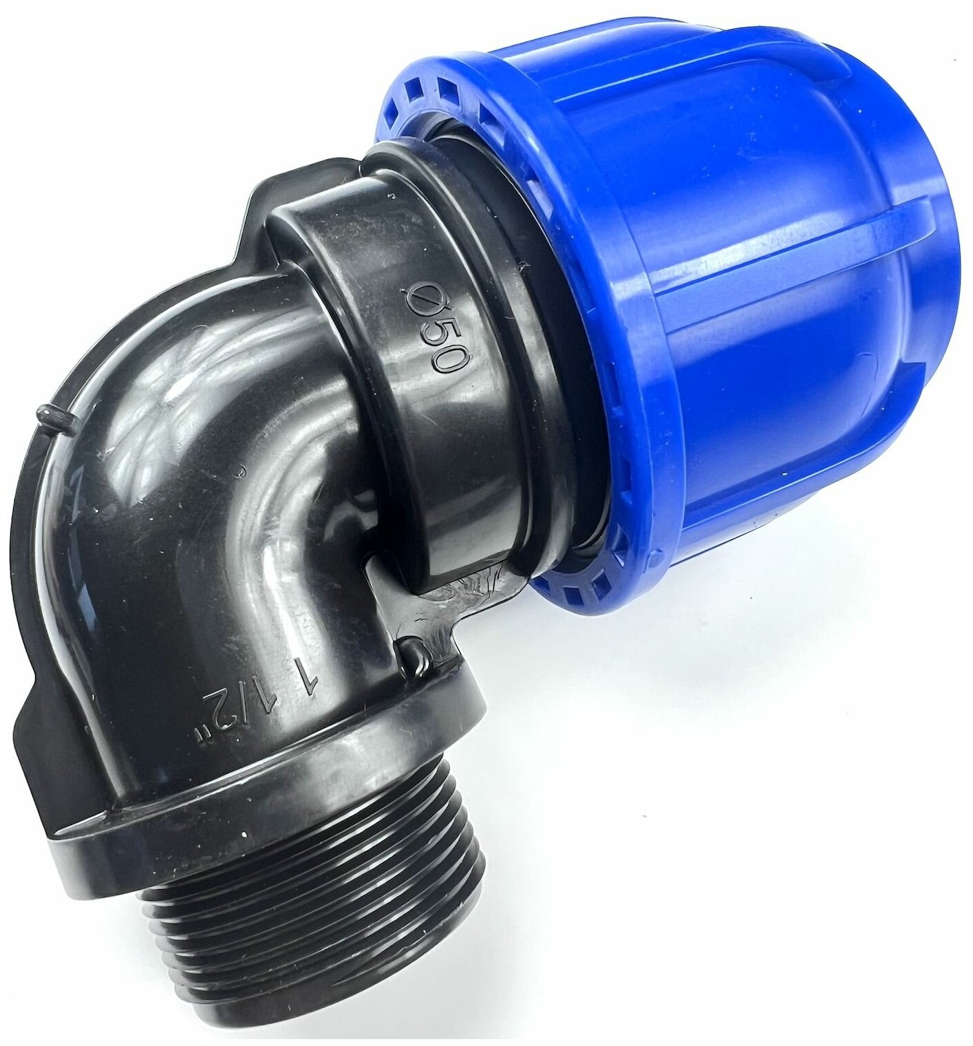 фото Угол BOUTTE ПНД 50 1 1/2"НР