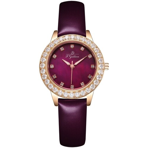 Наручные часы F.Gattien Fashion, фиолетовый наручные часы фиолетовый
