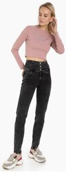 Серые облегающие джинсы Legging Gloria Jeans, размер 50/170