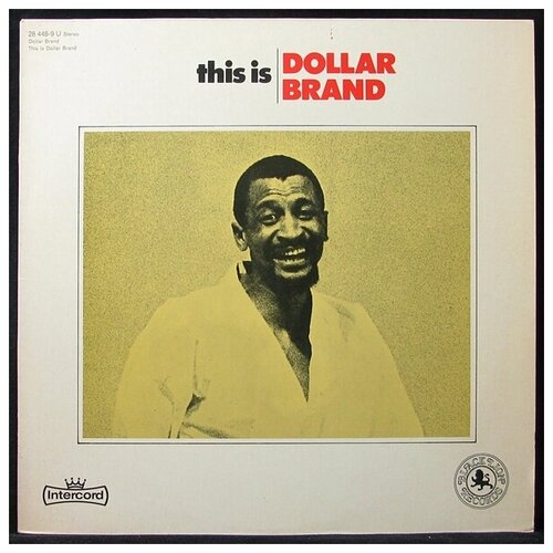 Виниловая пластинка Intercord Dollar Brand – This Is Dollar Brand