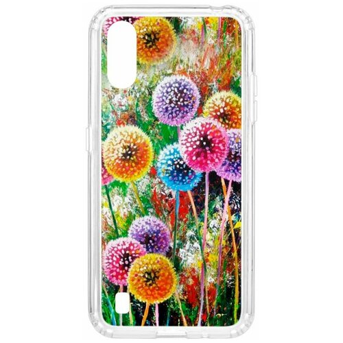 фото Чехол на samsung galaxy a01 / a015 kruche print одуванчики / чехол для samsung / чехол с рисунком / чехол с принтом / чехол для самсунг / чехол для самсунг / бампер на гелакси / чехол накладка для гэлэкси / противоударная накладка для samsung galaxy / защита для galaxy / защита на samsung / cиликоновый чехол для samaung galaxy / пластиковый чехол на самсунг / защитный чехол для самсунг / чехольчик / защита телефона / ударопрочный чехол / галакси кruче