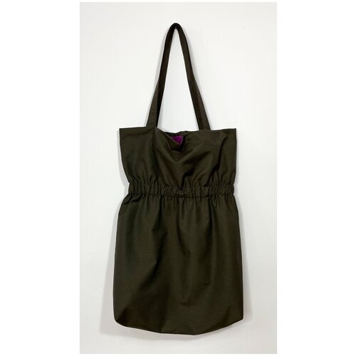 фото Шоппер женская сумка из плащевки без бренда