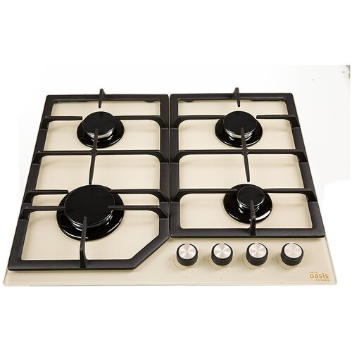 Поверхность газовая making OASIS everywhere P-GI F бежевый стекло чугун 1552300₽