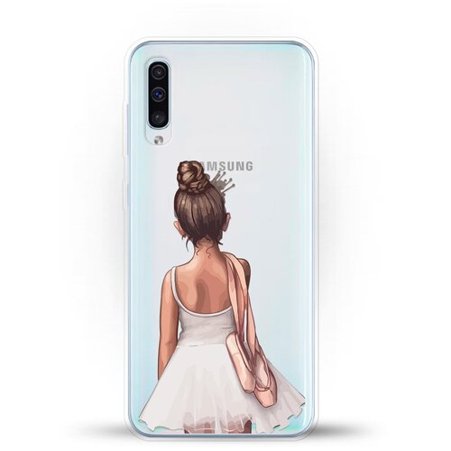 Силиконовый чехол Юная балерина на Samsung Galaxy A50 силиконовый чехол юная балерина на honor 20