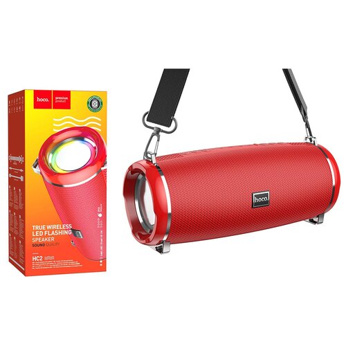 Портативная беспроводная акустика HOCO HC2 Xpress sports BT цвет красный 239800₽