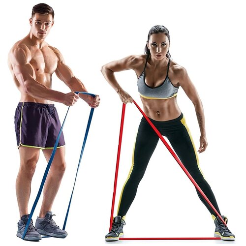 Фитнес резинка Supreme Athletics Резиновая петля (4-15 кг) (Красный)