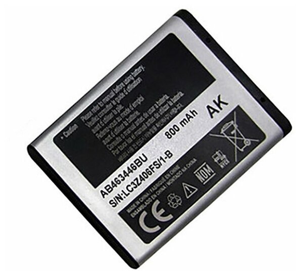 Аккумулятор для Samsung X200 X150 C120 C160 C260 B100 B130 E250 C3010 S3030 E1125 X210 X160 AB463446BU