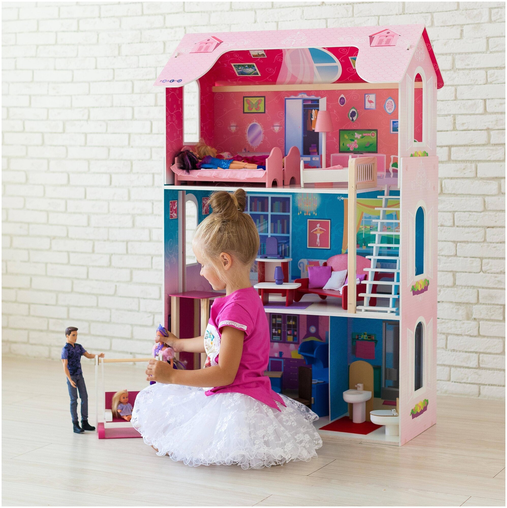 Домик для Barbie (Барби) PAREMO Муза - фото №16