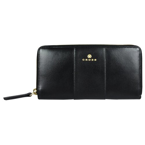 фото Кошелёк cross kelly wall black, кожа наппа, гладкая, цвет чёрный, 19,5 x 10,2 x 2 см cross mr-ac928287_1-1